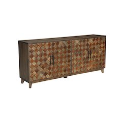 Renith 4-door Solid Wood Sideboard
