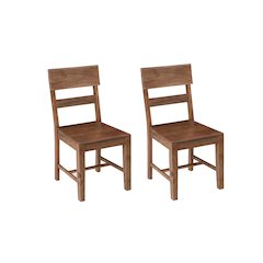 Linden Solid Wood Dining Chairs (Set of 2)