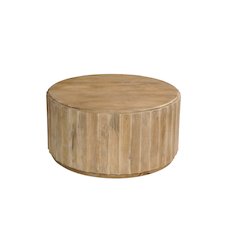 Lennox Round Solid Wood Coffee Table