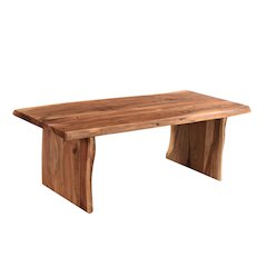 Oren Live Edge Solid Wood Coffee Table