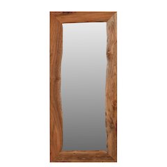 Oren 72" Live Edge Solid Wood Accent Mirror