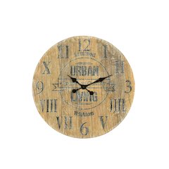 Sylvia Solid Wood Wall Clock