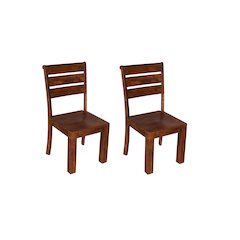 Adrien Solid Wood Dining Chairs (Set of 2)