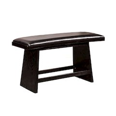 Simple Relax Dining Bench, Black