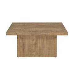 Square Engineered Wood Coffee Table in Mango