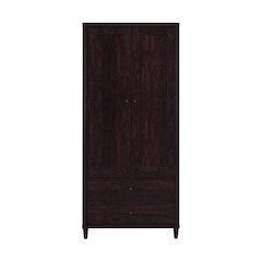 Tall Cabinet With Drawers, Rustic Tobacco