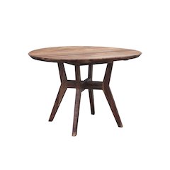 Urban Solid Sheesham Wood Dining Table, Brown
