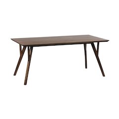 Porter Designs Portola Solid Acacia Wood Dining Table, Brown