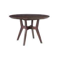 Porter Designs Fall River Solid Sheesham Wood Dining Table, Gray