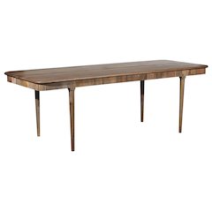Porter Designs Petra Solid Wood Dining Table, Natural