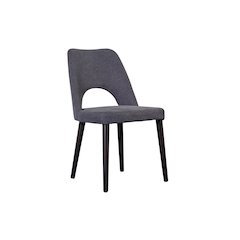 Porter Designs Prato Upholstered Dining Chair, Gray (Set of 2)