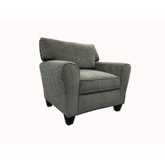 Reese Modern Upholstered Chair, Gray