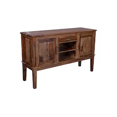 Porter Designs Sonora Solid Sheesham Wood Sideboard, Brown