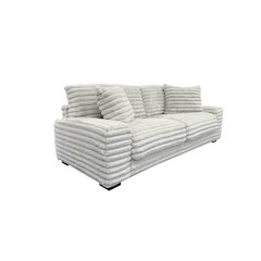 Big Chill Microfiber Sofa, Gray