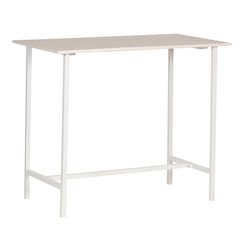 Porter Designs Yuki Solid Wood Counter Table, White