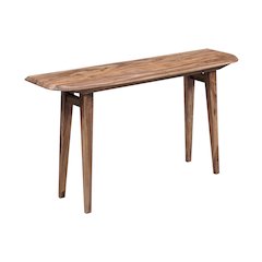 Porter Designs Fusion Solid Sheesham Wood Console Table, Natural