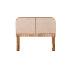 Lombok Cane and Teak Headboard