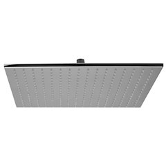 Polished Chrome 16" Square Multi Color LED Rain Shower Head