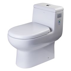 DUAL FLUSH ONE PIECE ECO-FRIENDLY HIGH EFFICIENCY LOW FLUSH CERAMIC TOILET
