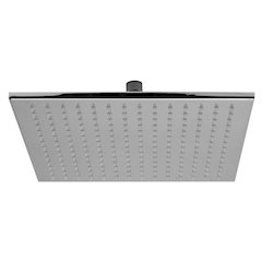 Polished Chrome 12" Square Multi Color LED Rain Shower Head