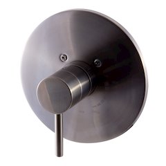 Brushed Nickel Pressure Balanced Round Shower Mixer