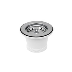 2 1/2" Basket strainer with lift stopper