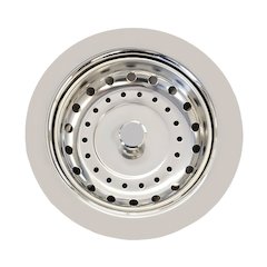 3 1/2" Basket strainer with lift stopper
