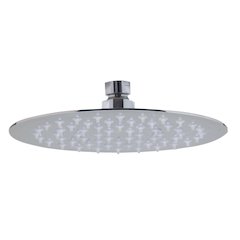 Solid Polished Stainless Steel 8" Round Ultra Thin Rain Shower Head