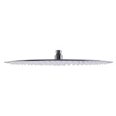 Solid Brushed Stainless Steel 16" Round Ultra Thin Rain Shower Head