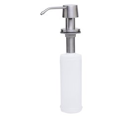 Solid Brushed Stainless Steel Modern Soap Dispenser