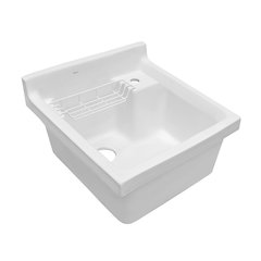Vitreous China Single Bowl, Drop-in Sink