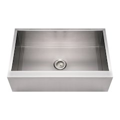 Brushed Stainless Steel Commercial Single Bowl Front Apron Sink
