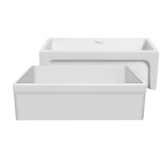 Glencove 30" Reversible Matte Kitchen Fireclay Sink