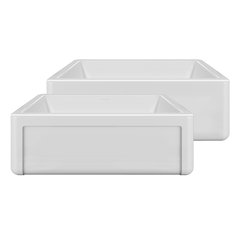 Collection 30" Reversible Single Bowl Fireclay Kitchen Sink