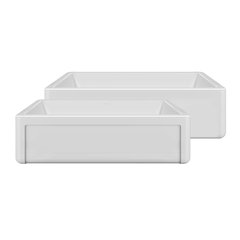 Collection 36" Reversible Single Bowl Fireclay Kitchen Sink