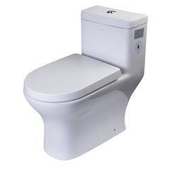 DUAL FLUSH ONE PIECE ECO-FRIENDLY HIGH EFFICIENCY LOW FLUSH CERAMIC TOILET