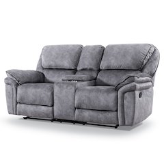 Furniture of America Jamesing Manual Recline Loveseat