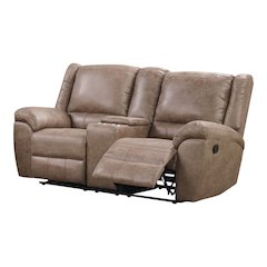 Furniture of America Tenn Manual Recline Loveseat