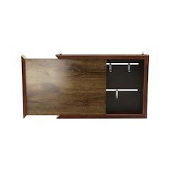 Hidden Storage Cabinet With Photo Frame In Compact 20-Inch Size