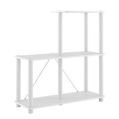 Wood 3-Cube Shelves Open Bookcase for Stylish Storage