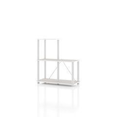 Seni 3-Cube Shelves Wood Open Bookcase