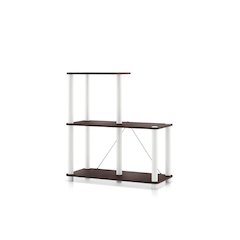 Seni 3-Cube Shelves Wood Open Bookcase