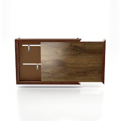 Roan 20-inch Hidden Storage Cabinet with Photo Frame