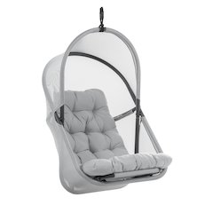 Drift Patio Foldable Porch Swing Chair with Cushion