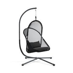 Sway UV-Resistant Foldable Patio Swing Chair with Stand