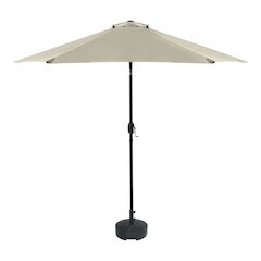 Skua Modern Round Tilting Patio Umbrella with Base Included