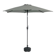 Skua Modern Round Tilting Patio Umbrella with Base Included