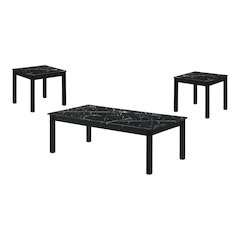 Isime Wood 3-Piece Coffee Table Set