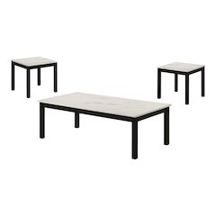 Isime Wood 3-Piece Coffee Table Set