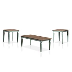 Condway Wood 3-Piece Coffee Table Set